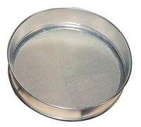 WUUKEPSG Tamiz de Prueba de 20 cm de Diámetro, de Malla 10 a 200, de Acero Inoxidable, con Cuerpo Cromado, para Laboratorio/1Pc/80 Mesh(0.2Mm)