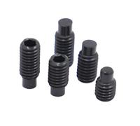 WUUKEPSG Tornillos Prisioneros Hexagonales de Acero Inoxidable 304/Grade 12.9 Steel/5Mm_M4 10Pcs