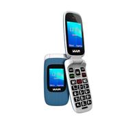 Wuum by spc 2335a movil básico 2.4" fm azul