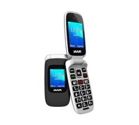 Wuum by spc 2335t movil básico 2.4" fm titanio