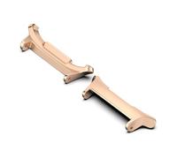 WUURAA 1 par de adaptadores for Samsung Galaxy Watch Ultra, correa de 22 mm, conector de acero inoxidable 316L, accesorios for Galaxy Watch 7 Ultra 47 Band(Rose gold,FOR GALAXY WATCH ULTRA_2 PAIRS)