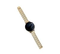WUURAA Correa de acero inoxidable de 18MM, 20MM y 22mm for Huawei Watch GT5 GT4, correa de reloj Flash for Watch4/3 Pro, pulsera de Metal(Golden,18mm)