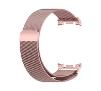 WUURAA Correa de acero inoxidable for Samsung Galaxy Watch 8 44mm, 40mm,Classic 46mm correa milanesa for Galaxy Watch Ultra 2.(Rose pink,For Watch 8 Ultra2)