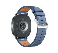 WUURAA Correa de cuero for Samsung Galaxy Watch 8Classic de 46mm, repuesto pulsera for Galaxy 8 de 44mm y 40mm.(Blue-S,For Watch 8 44mm)