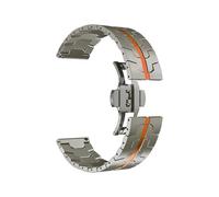 WUURAA Correa de Metal de 22mm, for Huawei Watch GT5 46mm pulsera de negocios de, correa de reloj for Huawei Watch GT4 de 46mm GT3 GT2e GT de 46mm(Titanium OR,For GT5 46mm)