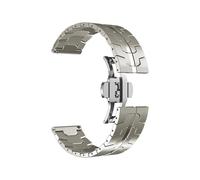 WUURAA Correa de Metal de 22mm, for Huawei Watch GT5 46mm pulsera de negocios de, correa de reloj for Huawei Watch GT4 de 46mm GT3 GT2e GT de 46mm(Titanium,22mm)
