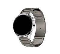 WUURAA Correa de metal de titanio de 22 mm for Huawei EasyFit Correa de metal for Huawei EasyFit No es necesario desmontar ni reemplazar la correa con herramientas(Titanium gray)