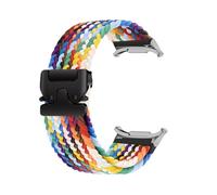 WUURAA Correa de nailon for Samsung Galaxy Watch 7 Ultra de 47mm, correa de paracaídas, pulsera de ajuste rápido sin espacios.(SevenB-S)