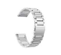 WUURAA Correa de reloj de acero inoxidable for Fitbit Versa 4, pulsera sin tornillos, pulseras de Metal de repuesto for Fitbit Versa 3 Se(Silver,VERSA lite)