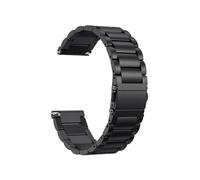 WUURAA Correa de reloj de acero inoxidable for Fitbit Versa 4, pulsera sin tornillos, pulseras de Metal de repuesto for Fitbit Versa 3 Se(Black,Versa 3 or Sense)