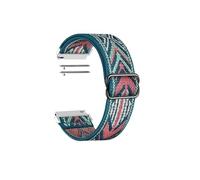 WUURAA Correa de reloj elástica de nailon for Samsung Galaxy Watch 6Classic 47mm 43mm for Watch 4/5 44mm 40mm Band for Watch 4 Classic 42mm 46mm Watch 5Pro 45mm(Green Arrow,20mm)