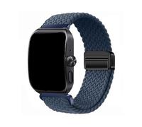 WUURAA Correa de reloj tejida de nailon de 18 mm, 20 mm y 22 mm for Huawei GT4, correa de reloj GT3, correa de bucle transpirable deportiva con hebilla for Watch4 Pro(Cold Blue,For GT4(41MM) 18MM)