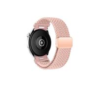 WUURAA Correa de reloj trenzada sin espacios for Samsung Galaxy Watch 6 4 classic/5 pro 47mm 43mm 44mm 40mm pulsera Galaxy watch6 Watch5 watch4(Pink sand,For Watch 5 Pro 45mm)