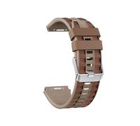 WUURAA Correa de silicona de liberación rápida con botón 22mm for Huawei Watch 5 4 GT6 GT5 Pro GT4 46mm Ultimate 2 pulsera de repuesto(Gray coffee,For GT6 Pro 46mm)