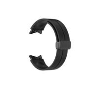 WUURAA Correa de silicona sin huecos Fit for Samsung Galaxy watch 5/4 40mm 44mm 5 Pro 45mm pulsera for watch 4 cinturón clásico (Color : Black, Size : For Galaxy Watch 5 44mm)