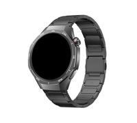 WUURAA Correa de titanio de 22mm for Huawei Watch 5 GT6 GT5 Pro 46mm, pulsera de negocios for Huawei Ultimate/GT6Pro, repuesto de correa de metal.(Gary,For GT6 Pro 46mm)