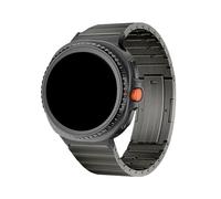 WUURAA Correa de titanio de desmontaje rápido sin herramientas for Samsung Galaxy Watch 8 (40mm, 44mm, 8Classic (46mm) y Ultra (47mm) de metal.(Gray,For Watch 8 40mm)