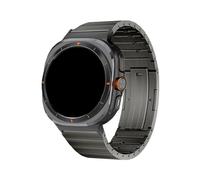 WUURAA Correa de titanio de liberación rápida for Samsung Galaxy Watch Ultra Correa reemplazable for Galaxy Watch Ultra Band(Titanium gray)