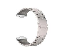 WUURAA Correa de titanio for Huawei Watch Fit 5 4 3 pulsera de Metal for Huawei Watch Fit5 Pro reemplazar pulsera(Titanium-S,For fit 5)