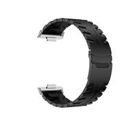 WUURAA Correa de titanio for Huawei Watch Fit 5 4 3 pulsera de Metal for Huawei Watch Fit5 Pro reemplazar pulsera(Black-S,For fit 4 pro)