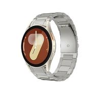 WUURAA Correa de titanio for Samsung Galaxy Watch 7 de 40 mm y 44 mm for pulseras 6 Classic de 47 mm y 43 mm/5 Pro de 45 mm/6 5 4(Titanium color,For Watch 6 44mm)