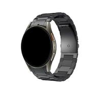 WUURAA Correa de titanio for Samsung Galaxy Watch 7 de 40 mm y 44 mm for pulseras 6 Classic de 47 mm y 43 mm/5 Pro de 45 mm/6 5 4(Black,For Watch 6 Classic 43mm)