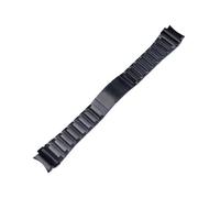 WUURAA Correa de titanio for Samsung Galaxy Watch7/6/5/4 pulseras correa de Metal de liberación rápida for 5Pro/7 FE correa de repuesto(Black,For Watch 4 Classic 42mm)