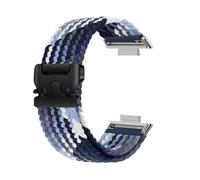 WUURAA Correa elástica trenzada de nailon for Huawei Watch Fit 4/3, repuesto for pulsera Huawei Fit 4 Pro, for hombre y mujer.(BlueberriesS,For Fit 3)