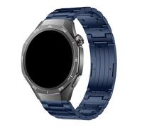 WUURAA Correa fina de titanio for Huawei GT5 Pro GT4, correa de 46mm for Samsung Galaxy Watch 7, 6, 5, 4, 44mm y 40mm(Dark Blue,22mm)