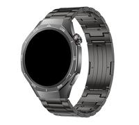 WUURAA Correa fina de titanio for Huawei GT5 Pro GT4, correa de 46mm for Samsung Galaxy Watch 7, 6, 5, 4, 44mm y 40mm(Titanium Grey,22mm)