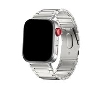 WUURAA Correa fina de titanio puro for Huawei Watch Fit 4 Pro, ajuste rápido, repuesto for Huawei Watch Fit 4 y Fit 3.(NO.1 Silver,For Fit 4)