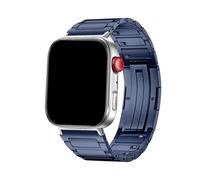 WUURAA Correa fina de titanio puro for Huawei Watch Fit 4 Pro, ajuste rápido, repuesto for Huawei Watch Fit 4 y Fit 3.(NO.3 Blue,For Fit 3)