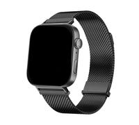 WUURAA Correa milanesa de acero inoxidable for Huawei Watch Fit3, Fit4, Fit4Pro, repuesto de correa de metal.(Black,For FIT 4)