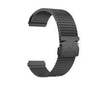 WUURAA Correa milanesa de titanio puro de 22 mm for Huawei GT5Pro GT4 Correa de titanio de 46 mm for Watch GT5 Business Bracelet(Black)
