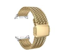 WUURAA Correa Milanesa Loop for Samsung Galaxy Watch 8 40 44/8Claasic Pulsera de negocios Correa for Galaxy Ultra 47mm(Gold-S,For Watch 8 44mm)