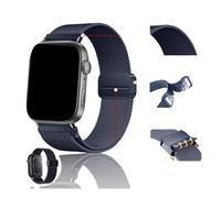 WUURAA Correa milanesa transpirable de acero inoxidable for Huawei Watch Fit3 y Fit4. Pulsera de metal for HUA WEI FIT 4Pro. Correa de repuesto.(Azure,For Fit 4 Pro)