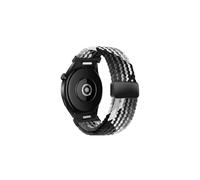 WUURAA Correa trenzada for Samsung Galaxy Watch 6 4 classic/5 pro 47mm 44mm 40mm pulsera sin huecos for Galaxy watch4(Dark Chocolate,For watch 6 40mm 44mm)