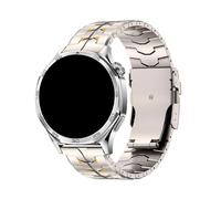 WUURAA Correas titanio 22mm For Huawei Watch 5 4 GT 6 6Pro GT5 GT4 GT3 46mm Ultimate 2 pulsera banda Metal for hombres(Titanium orange,For GT 4 46mm)