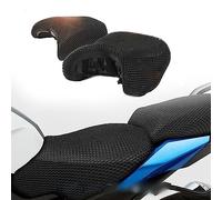 WUURAA Funda De Asiento De Tela De Malla 3D Antideslizante para Motocicleta, Cojín Impermeable Transpirable para BMW R 1200 R RS LC R1200R LC Cubre Asientos