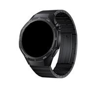 WUURAA No se necesitan herramientas Correa de titanio de liberación rápida de 22mm for Huawei Watch GT5 Pro 46, correa de reloj for GT4 GT5 de 46mm, correa de repuesto(Black,For GT4 46mm)