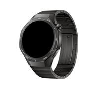 WUURAA No se necesitan herramientas Correa de titanio de liberación rápida de 22mm for Huawei Watch GT5 Pro 46, correa de reloj for GT4 GT5 de 46mm, correa de repuesto(Grey,22mm)