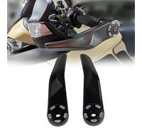 WUURAA Protector De Manos para Manillar, Protector De Mano para Ducati Multistrada 950 1200 1260 S MTS MTS950 MTS1200 MTS1260, Accesorios Proteccion (Color : Negro)