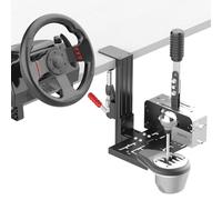 wuutyty Soporte de escritorio universal para palanca de cambios y frenos de mano de simulador de carreras, compatible con Logitech G, Thrustmaster TH8A/TSS, Fanatec Clubsport y modelos USB