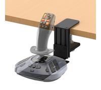 wuutyty Soporte para montaje en escritorio compatible con Thrustmaster T.Flight Hotas One/Hotas 4/Stick X, SimTask Farmstick, VelocityOne Flightstick, Joystick USB G Extreme 3D Pro, Joystick de caz