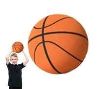 Wuvfojca Bola de baloncesto silenciosa PU Baloncesto Interior Tamaño 5/7 Globos Espuma Entrenamiento en Habitación Disponible Bajo Ruido Interior y Ligero para Niños y Adultos