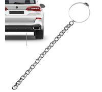 Wuvfojca Cinta de tierra antiestática para coche | Cadena de descarga ajustable antiestática para evitar la carga estática,correa de tierra estática del vehículo y cadena de tierra | Para conductores