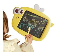 Wuvfojca Pizarra Infantil LCD ABS Pizarra Escritura Niños 21.4x15.7cm Tablet Escritura Niños Juguetes Educativo con Borrable Función, para El Hogar, Escuel 3 Años Infantil