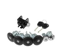 WUWMTUTCK 4359018 7 unids/Set Interruptor de Encendido Puerta de Barril de Coche Juego de cerraduras y Llaves Apto for Ford Transit Mk6 2000-2006 4119503 1C1AV22050BA