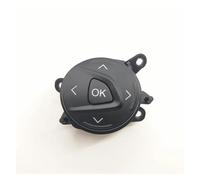 WUWMTUTCK Ajuste for Ford Focus for Kuga 2012-2015 Botones de Volante multifunción Botón de Interruptor de Control de Volumen de Audio botón de Interruptor M Ok(Left Ok Button)