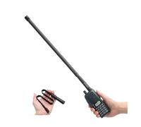 WUWMTUTCK Antena táctica CS BNC de Doble Banda VHF UHF 144/430Mhz, Ajuste Plegable for Kenwood TK308 TH28A TH42AT, Apto for Walkie Talkie Icom IC-V80 IC-V82(72cm)